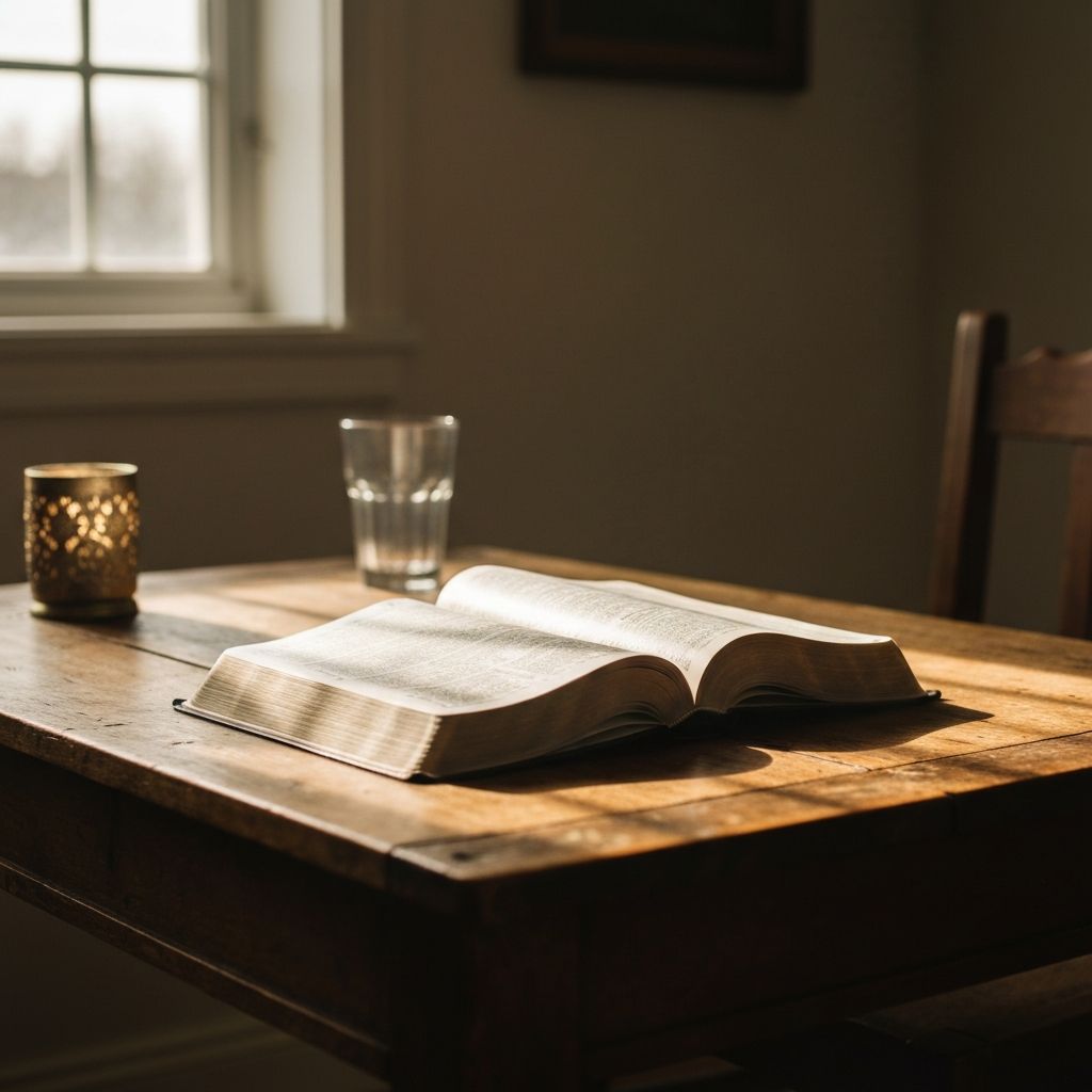 Bible and resources background